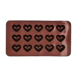 RBV Birkmann Pralinenform Herz 2er-Set Chocolaterie kupfer