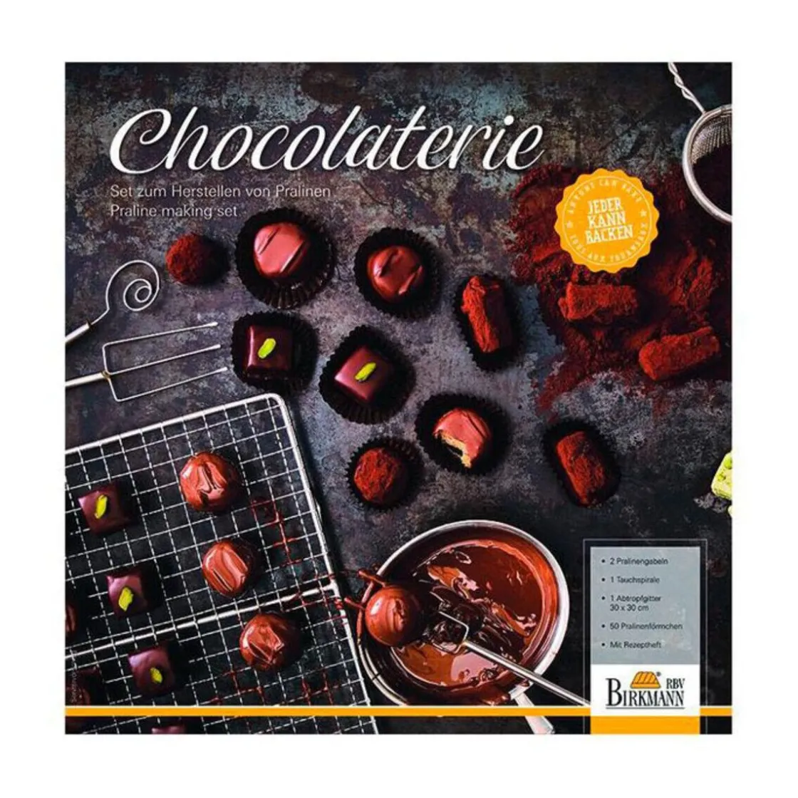 Kochwelt Entdecken|Backzubehör<RBV Birkmann Pralinenset 6-tlg. mehrfarbig