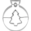 RBV Birkmann Präge-Ausstecher Christbaumkugel Tannenbaum 6 cm edelstahl