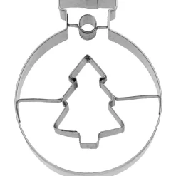 RBV Birkmann Präge-Ausstecher Christbaumkugel Tannenbaum 6 cm edelstahl