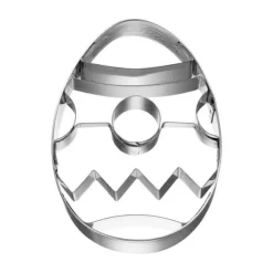 Kochwelt Entdecken<RBV Birkmann Präge-Ausstecher Ei 6x2x8 cm edelstahl