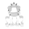 Backzubehör|Kochwelt Entdecken<RBV Birkmann Präge-Ausstecher Kiss the frog 7 cm edelstahl