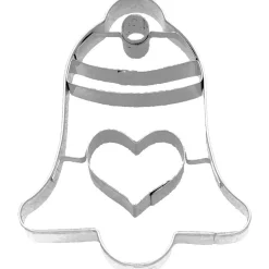 RBV Birkmann Präge-Ausstecher Glocke Herz 6 cm edelstahl