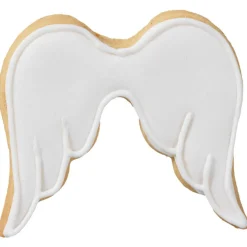 Backzubehör|Weihnachtsbäckerei<RBV Birkmann Präge-Ausstecher Flügel 7 cm edelstahl