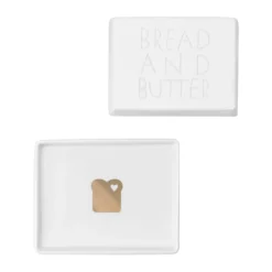 Butterdosen<Räder Butterdose Bread and Butter 14x11x5cm