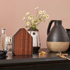 Weihnachten<Relaxound Zwitscherbox 14 cm Walnut Dark