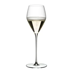 Champagnergläser<Riedel Champagner Weinglas mit Moussierpunkt 2er-Set Veloce klar