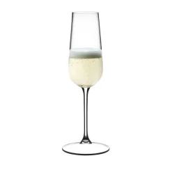 Riedel Champagnerflöte 2er-Set Grape mit Moussierpunkt klar