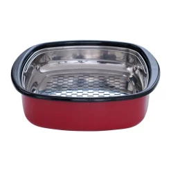 Riess Dampfgarer 3-tlg. Classic Color Rot