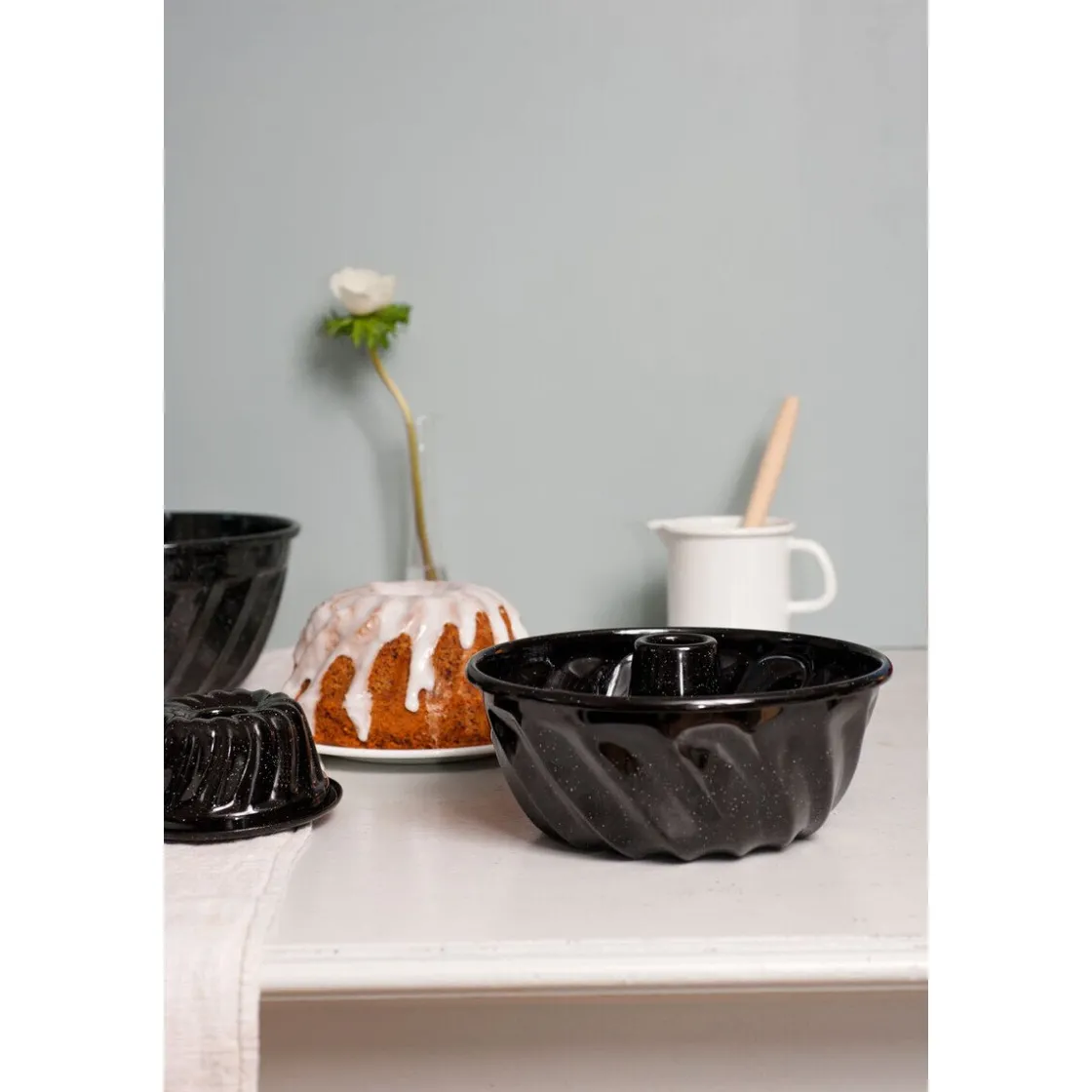 Riess Gugelhupfform 22 cm schwarz