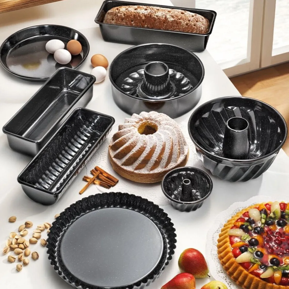 Riess Tortenform Profibäcker 28 cm Classic Schwarz