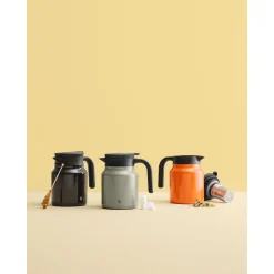 Thermoskannen<Rig Tig Isolierkanne 0,9 l Therm-it orange