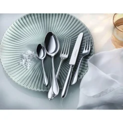 Versilbertes Besteck<Robbe & Berking 30 tlg. Garnitur Navette 150 g versilbert