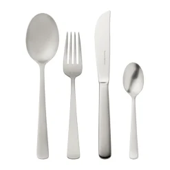 Besteck Set 6 Personen<Robbe & Berking 24 tlg. Garnitur Atlantic 18/8 matt gebürstet