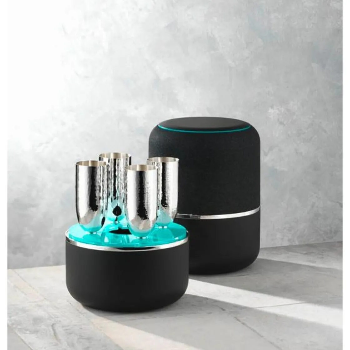 Champagnergläser<Robbe & Berking Champagner Box 5-tlg. Dante 90 g versilbert