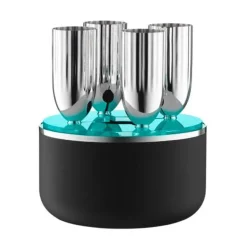 Robbe & Berking Champagner Box 5-tlg. Belvedere 90 g versilbert