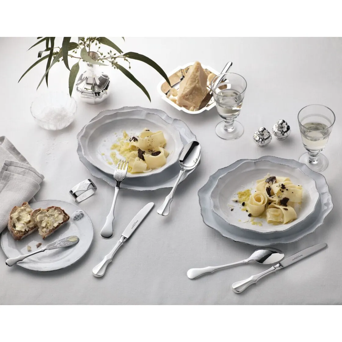 Versilbertes Besteck<Robbe & Berking Kuchengabel klein / Obstgabel Alt Kopenhagen 150 g versilbert