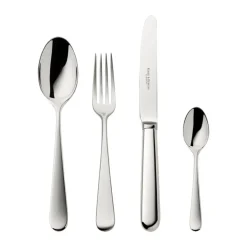 Versilbertes Besteck<Robbe & Berking Menübesteck-Set 24-tlg. Dante 150 g versilbert