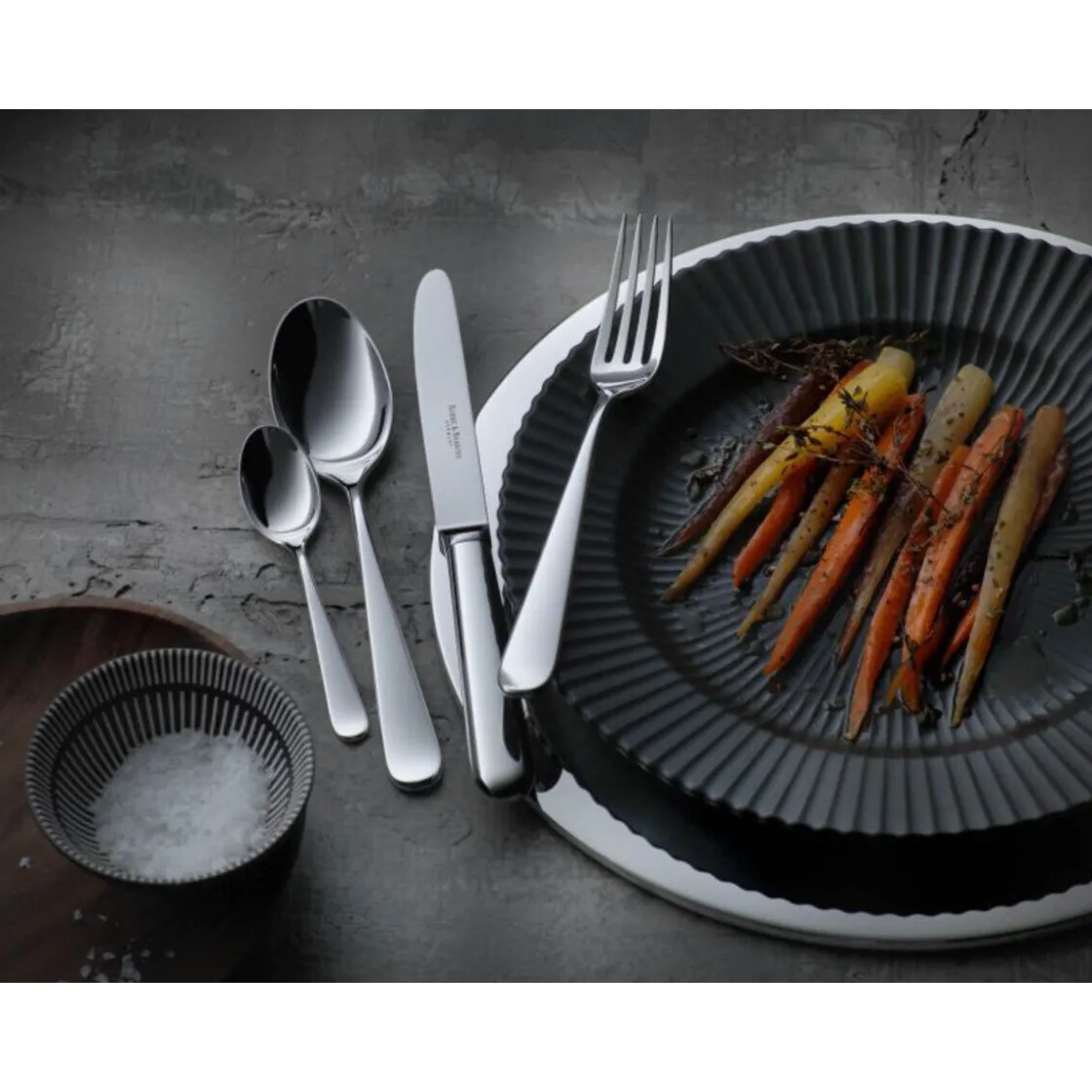 Versilbertes Besteck<Robbe & Berking Menübesteck-Set 24-tlg. Dante 150 g versilbert