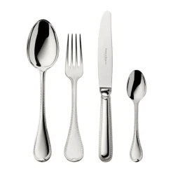 Echtsilber Besteck<Robbe & Berking Menübesteck-Set 4-tlg. Französisch-Perl 925 Sterlingsilber