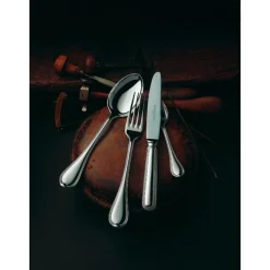 Echtsilber Besteck<Robbe & Berking Menübesteck-Set 4-tlg. Französisch-Perl 925 Sterlingsilber