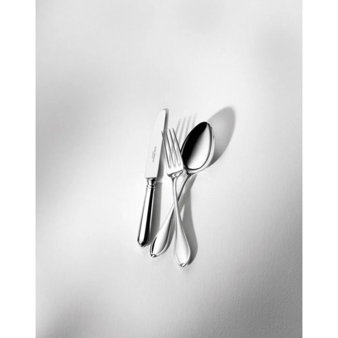 Robbe & Berking Menülöffel Navette 150 g versilbert