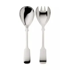 Versilbertes Besteck<Robbe & Berking Salatbesteck klein Alt Spaten 150 g versilbert