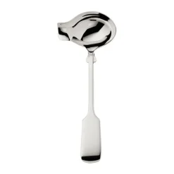 Versilbertes Besteck<Robbe & Berking Saucenlöffel Alt Spaten 150 g versilbert