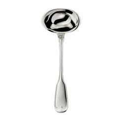 Schöpfkellen<Robbe & Berking Suppenschöpfer Alt Faden 150 g versilbert