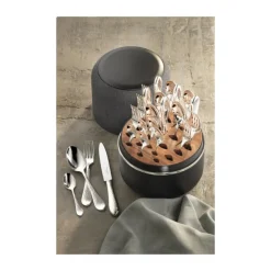 Besteck Set 6 Personen<Robbe & Berking The Box - Martelé 925 Sterlingsilber inkl. 24-tlg Besteckset