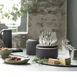 Robbe & Berking The Box - Riva 925 Sterlingsilber inkl. 24-tlg Besteckset