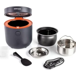 Kochwelt Entdecken|Meal Prep<Rommelsbacher Multireiskocher MRK 500 Risa 500 W graphitgrau