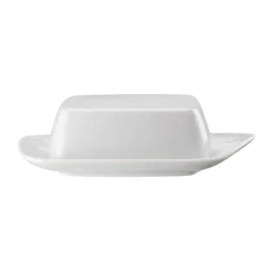 Butterdosen<Rosenthal Butterdose 2-tlg. Junto Weiß