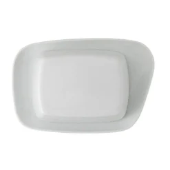 Butterdosen<Rosenthal Butterdose 2-tlg. Junto Weiß