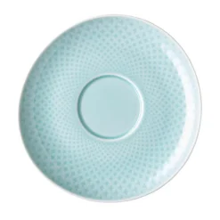 Milchkaffeeuntertassen<Rosenthal Café au Lait Untertasse 18 cm Junto Opal Green