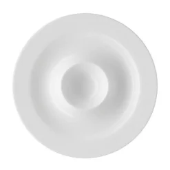 Rosenthal Eierbecher m. Ablage Jade Weiß