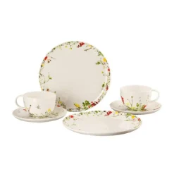 Rosenthal Frühstück-Set 6-tlg. Brillance Fleurs Sauvages