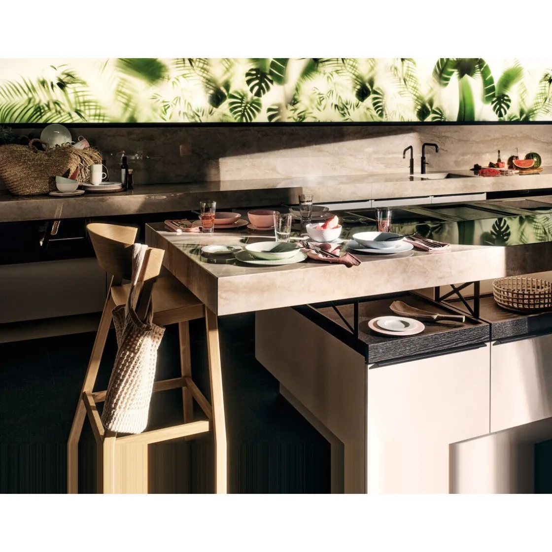 Rosenthal Frühstücksteller 23 cm Kumi Blue tone