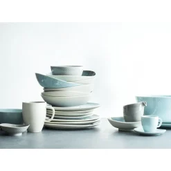Becher<Rosenthal Henkelbecher 0,38 l Junto Aquamarine