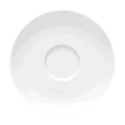 Kaffeeuntertassen<Rosenthal Kaffee-Untertasse 14 cm Moon Weiß
