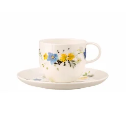 Kaffeeuntertassen<Rosenthal Kaffee-Untertasse 14 cm Brillance Fleurs des Alpes