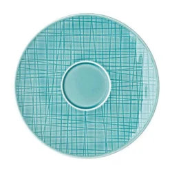 Kaffeeuntertassen<Rosenthal Kaffee-Untertasse 16 cm Mesh Aqua