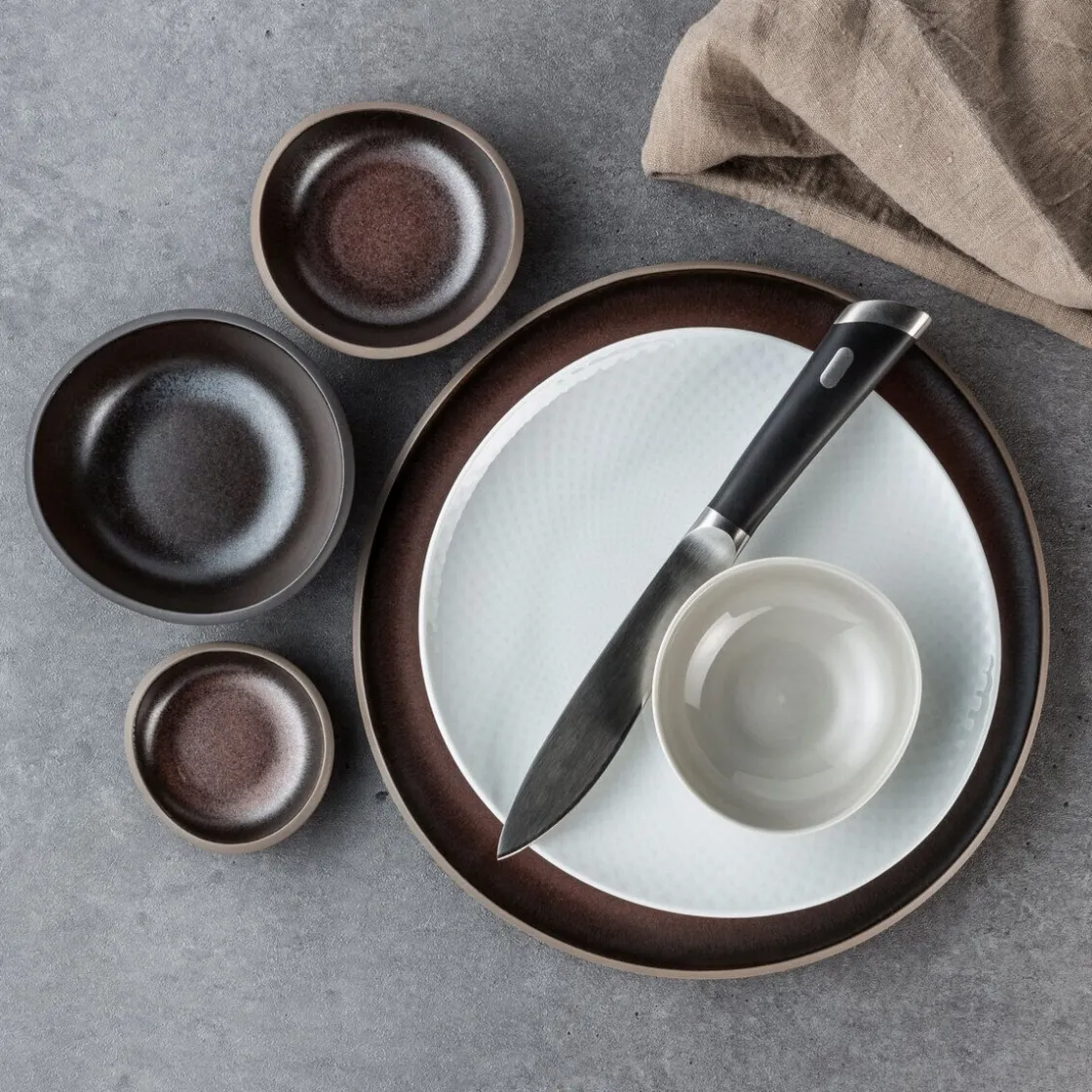 Rosenthal Müslischale 14 cm Junto Bronze