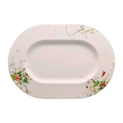 Servierplatten<Rosenthal Platte 34 cm Brillance Fleurs Sauvages