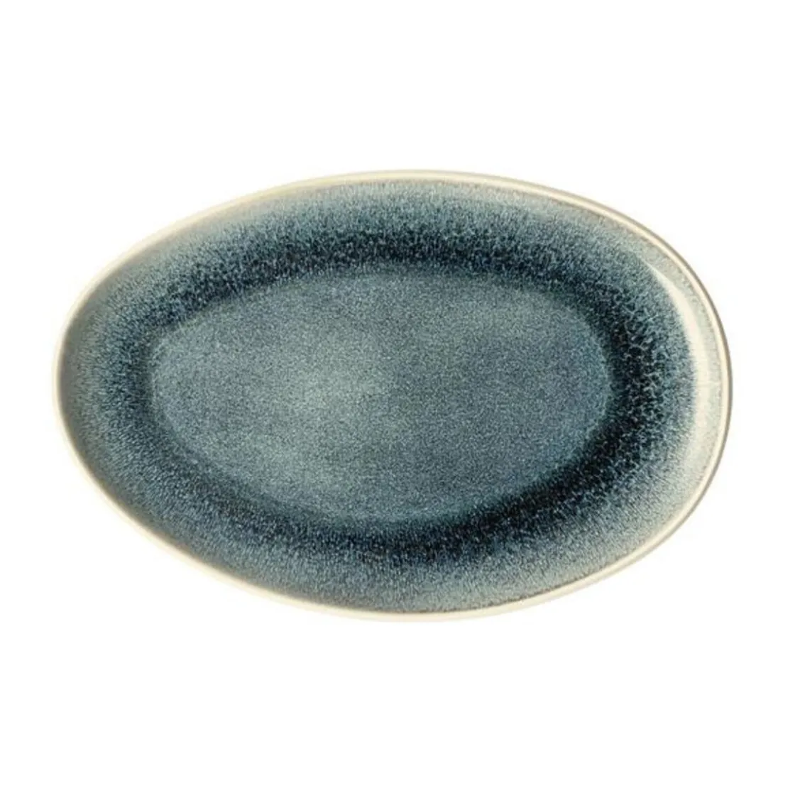 Rosenthal Platte 33 cm Junto Aquamarine