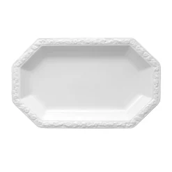 Servierplatten<Rosenthal Platte 33 cm Maria Weiß