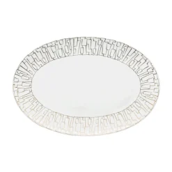 Servierplatten<Rosenthal Platte 34 cm TAC Skin Gold