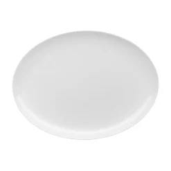 Servierplatten<Rosenthal Platte 35cm oval Jade Weiß