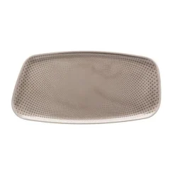 Servierplatten<Rosenthal Platte 30x15 cm Junto Pearl Grey