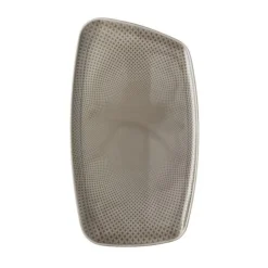 Servierplatten<Rosenthal Platte 36x21 cm Junto Pearl Grey